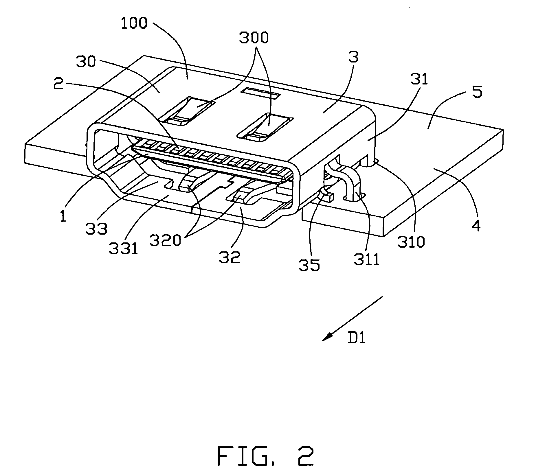 Shieled connector having leveling arrangement ensuring reliable interconnection