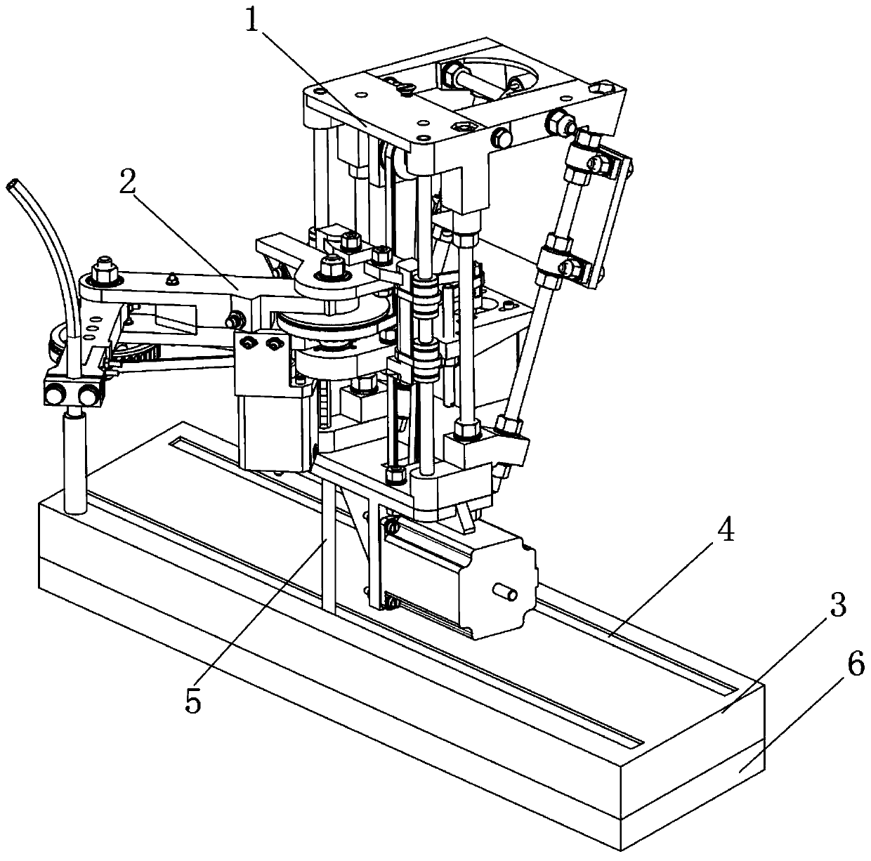 Safe cutting device for finishing of aluminum alloy plates