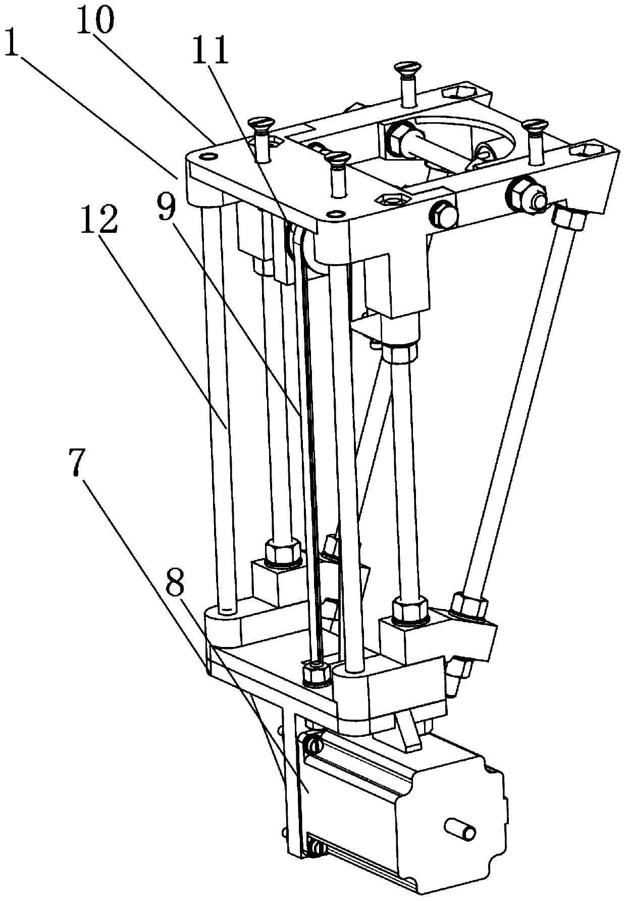 Safe cutting device for finishing of aluminum alloy plates