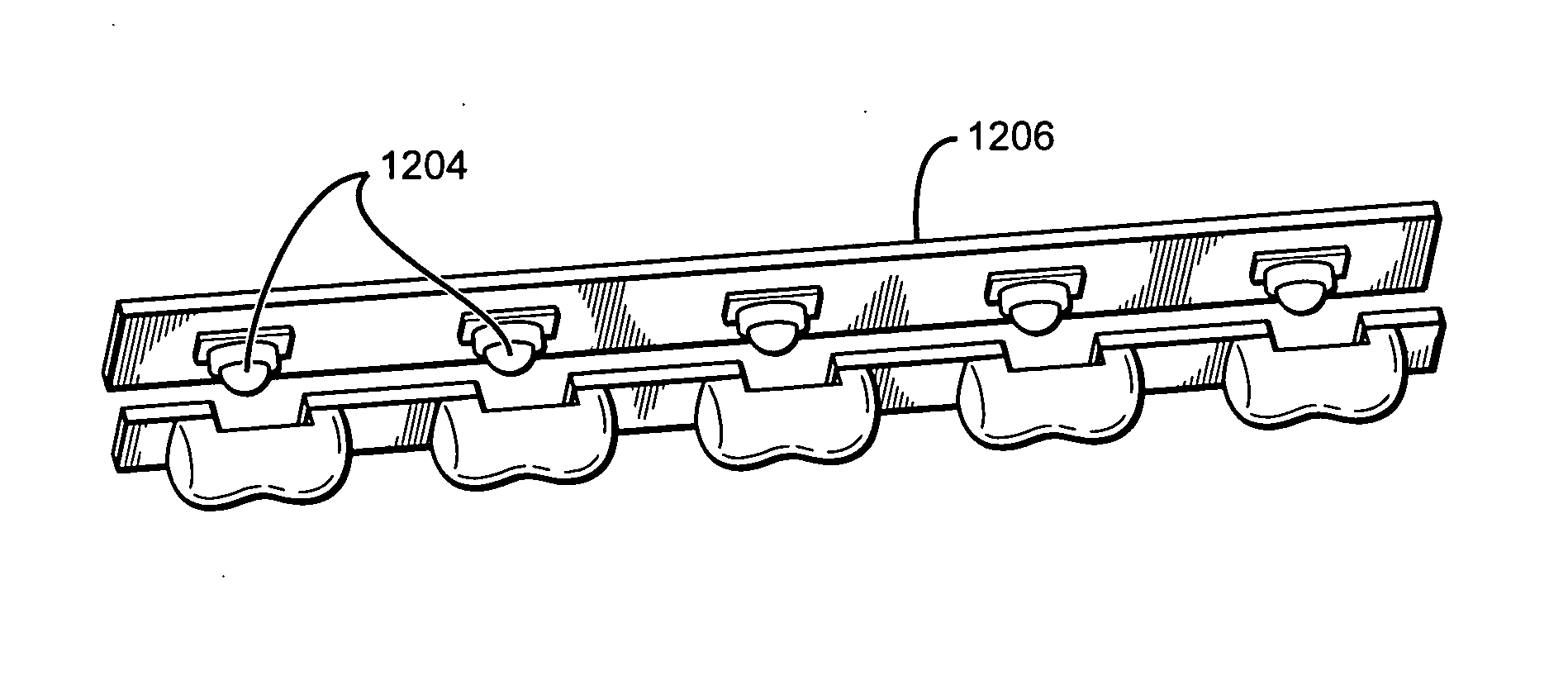 Optical system for batwing distribution