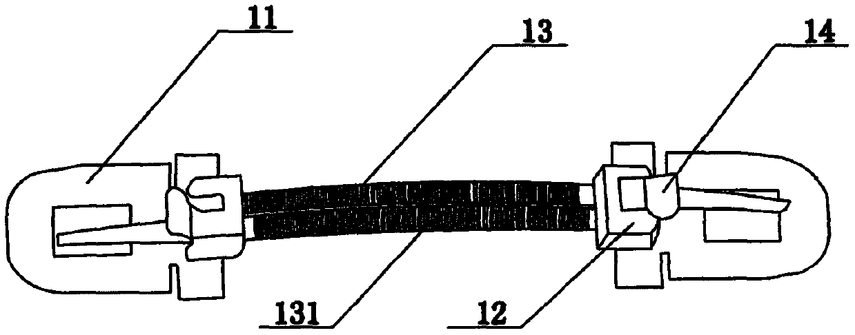 Medical suturing drawing buckle