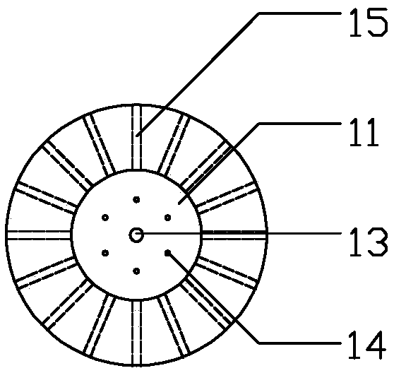 Combined hanging type underwood planting structure and method for dendrobium officinale Kimura et Migo