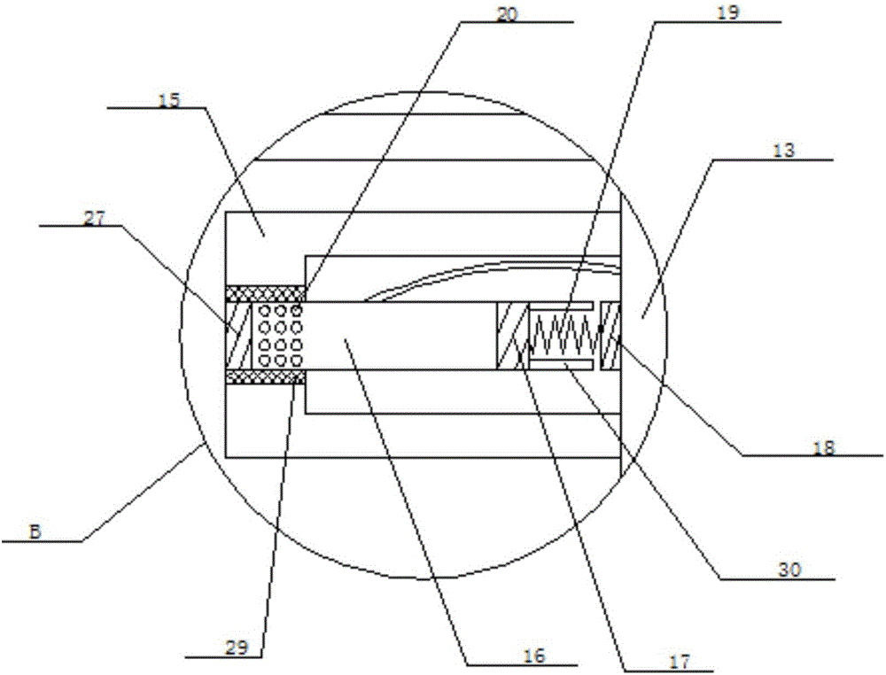 Concrete stirring machine with cleaning function