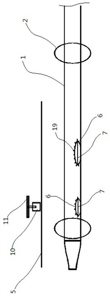 A sputum discharge device for critically ill patients in neurosurgery