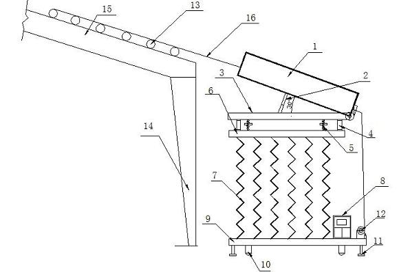 Overhead roof production system and overhead roof pavement method