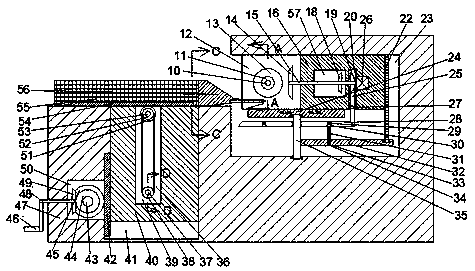 Grinding device for drilling machine cutter