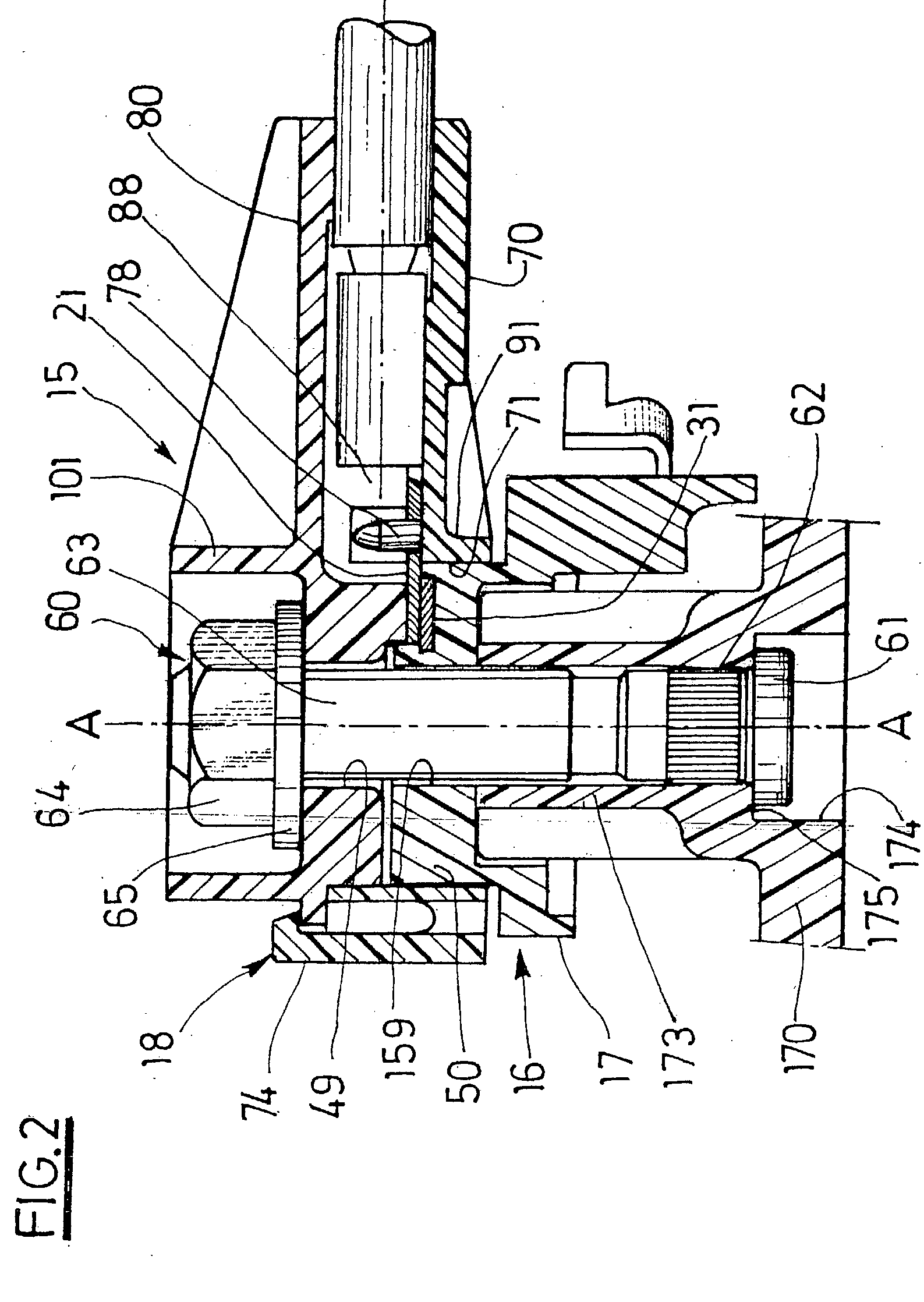 Multicontact electrical connector and rotating electrical machine bearing same