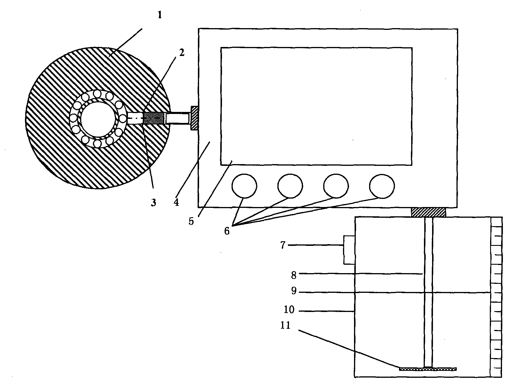 Dual-mode automatic bearing lubricating device based on piezoelectric pump