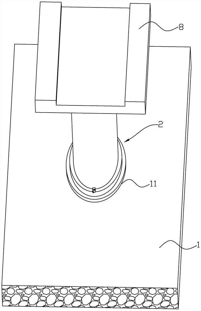 A protective structure for bridge abutments