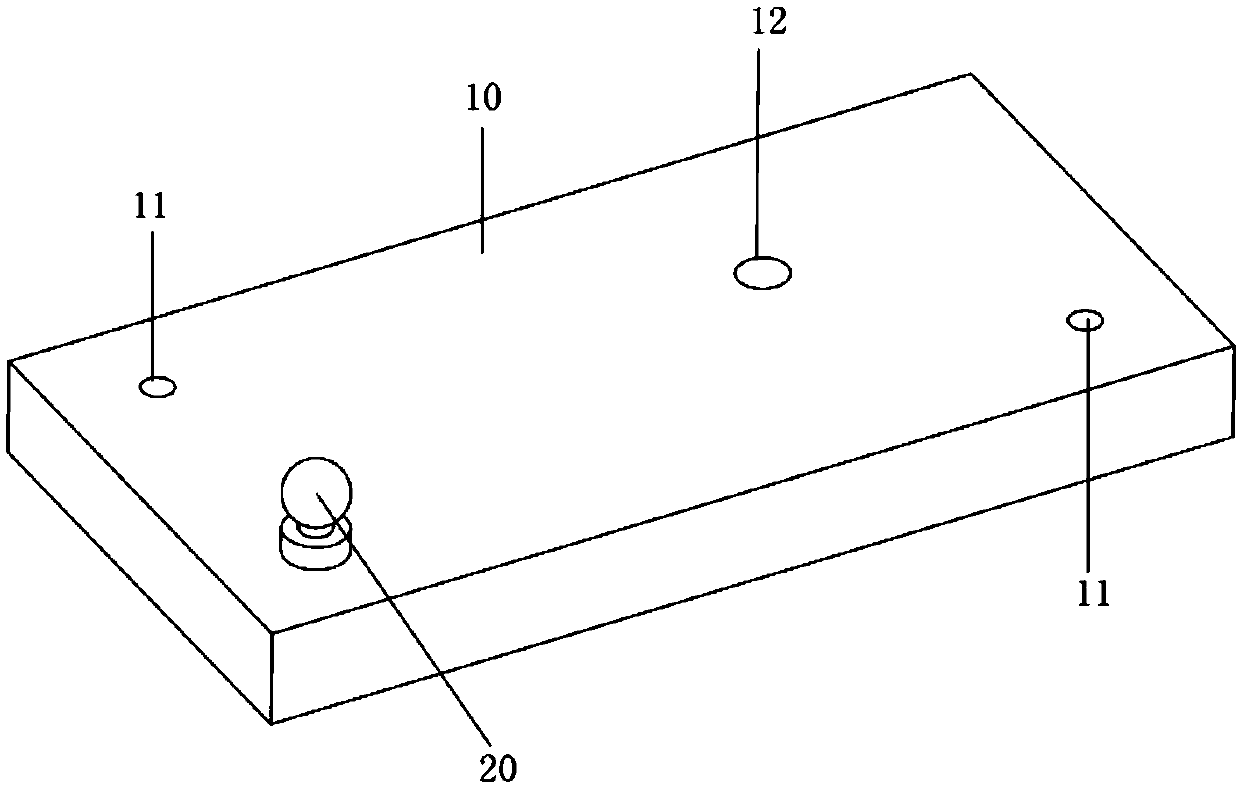 Inclined hole machining method