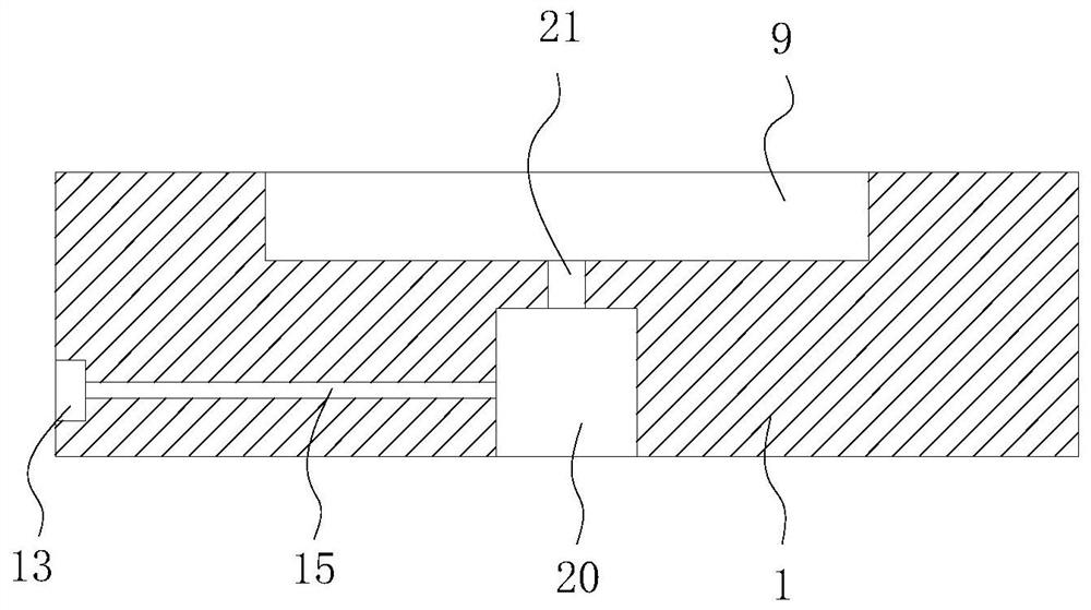 Anti-deformation mold pressing device for disc spring tempering