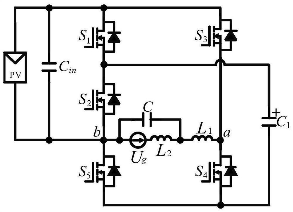 Photovoltaic inverter capable of suppressing leakage current and control method of inverter