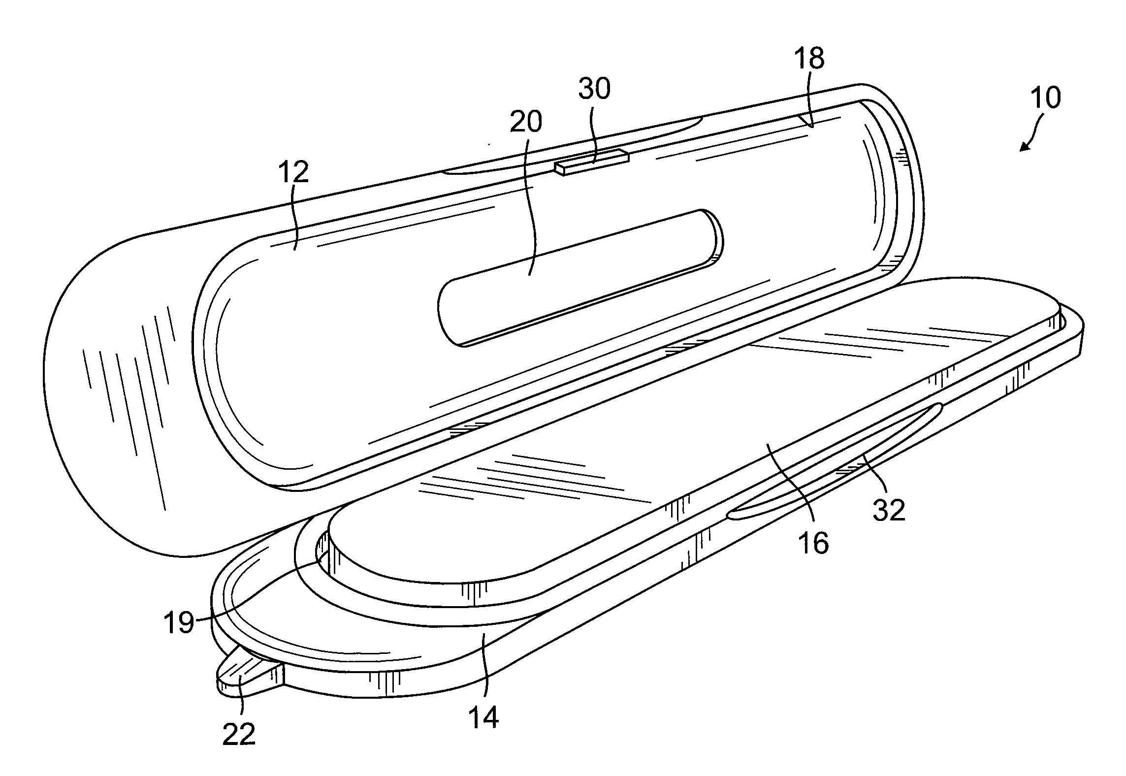 Nail file case with integrated features