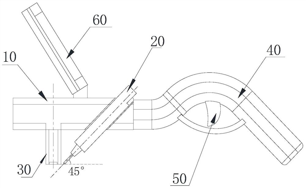 Ultrasonic-assisted puncture device based on out-of-plane scanning