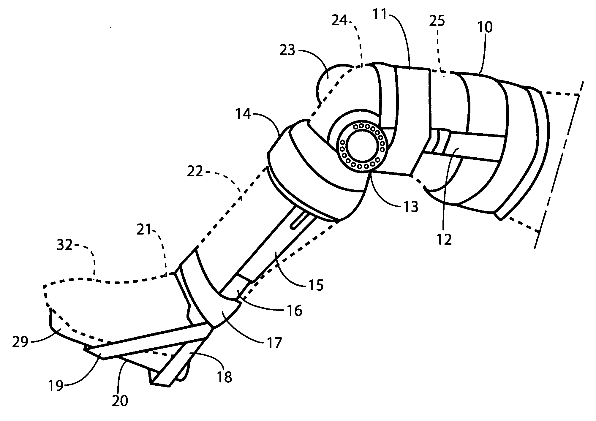 Apparatus for isolating an injured ankle or foot during aerobic exercise