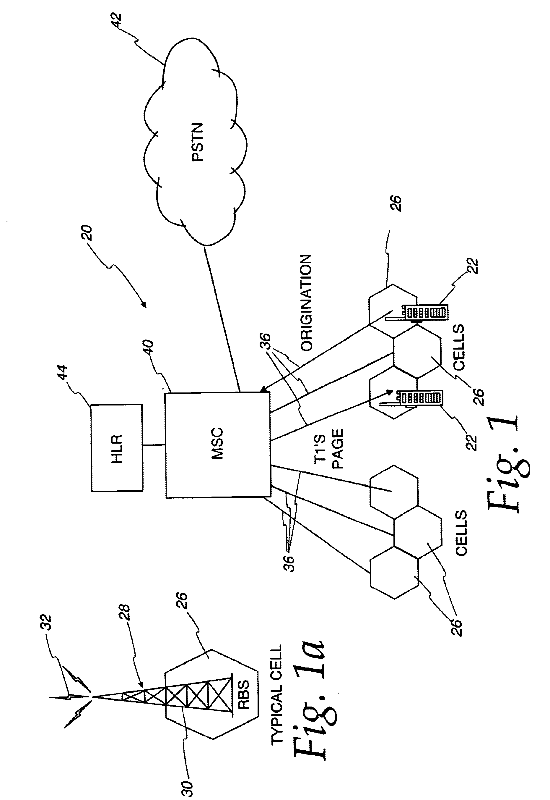 Cellular system with cybercells