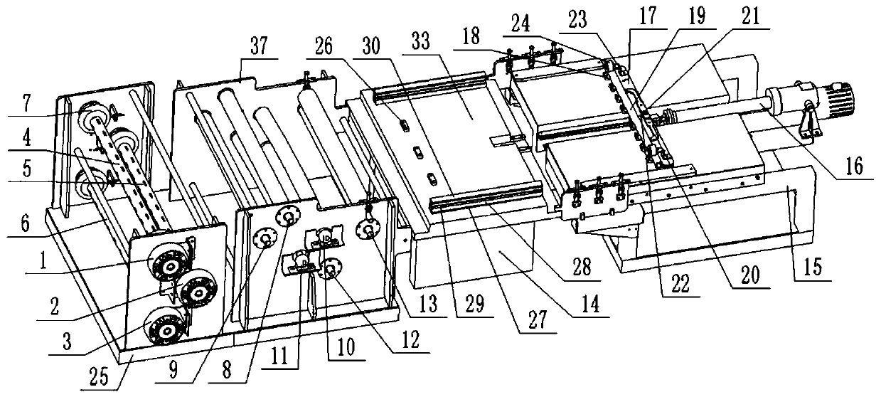 Adjustable constant-force screen manufacturing device and application method thereof