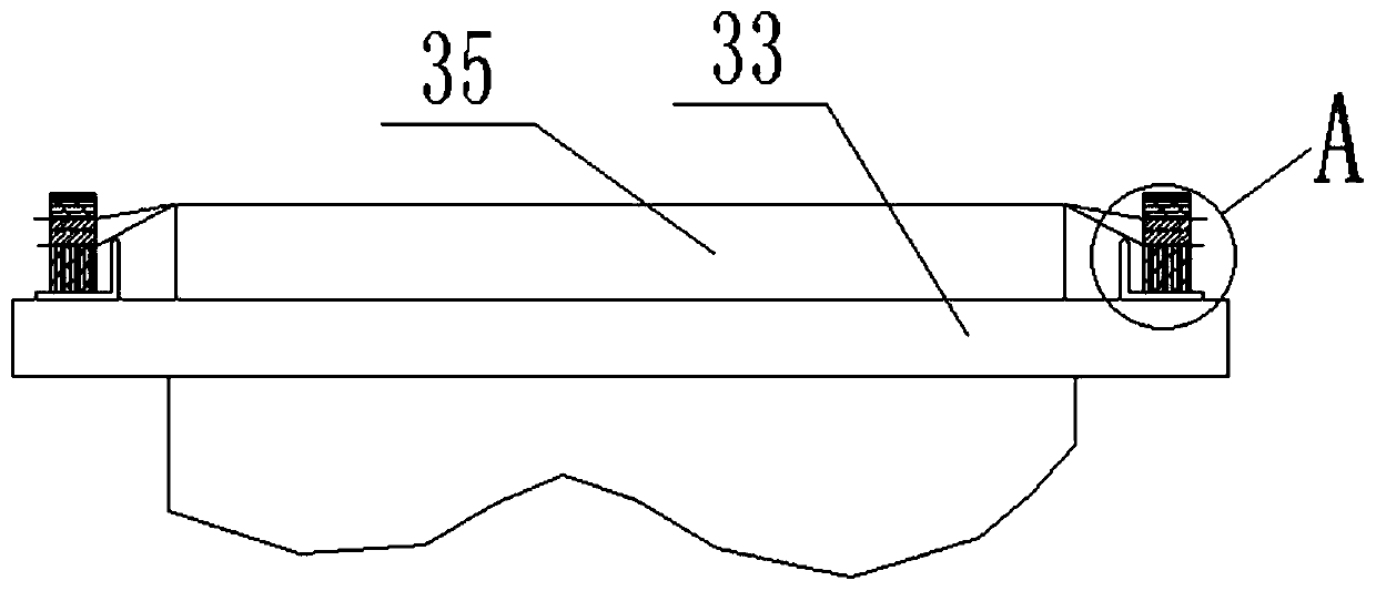 Adjustable constant-force screen manufacturing device and application method thereof