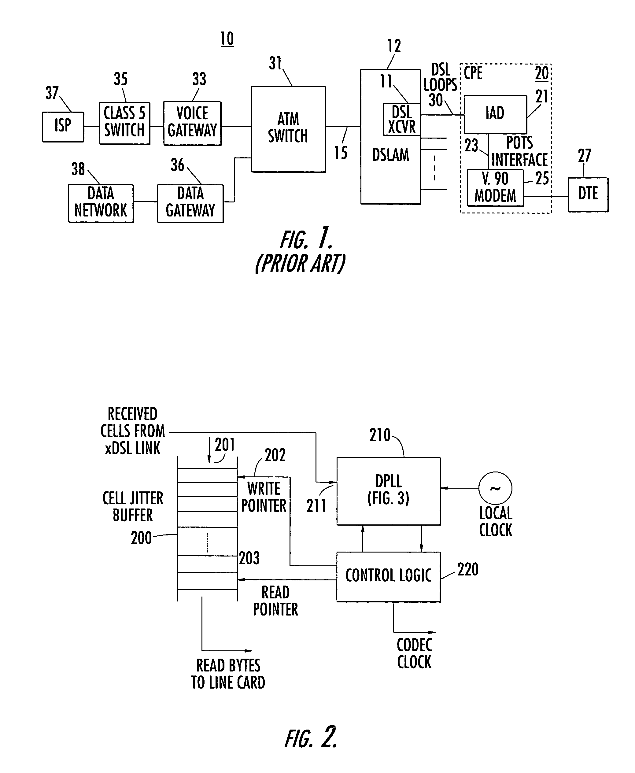 Method and apparatus for providing reliable voice and voice-band data transmission over asynchronous transfer mode (ATM) network