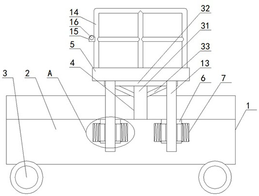 Rail transit rapid inspection vehicle