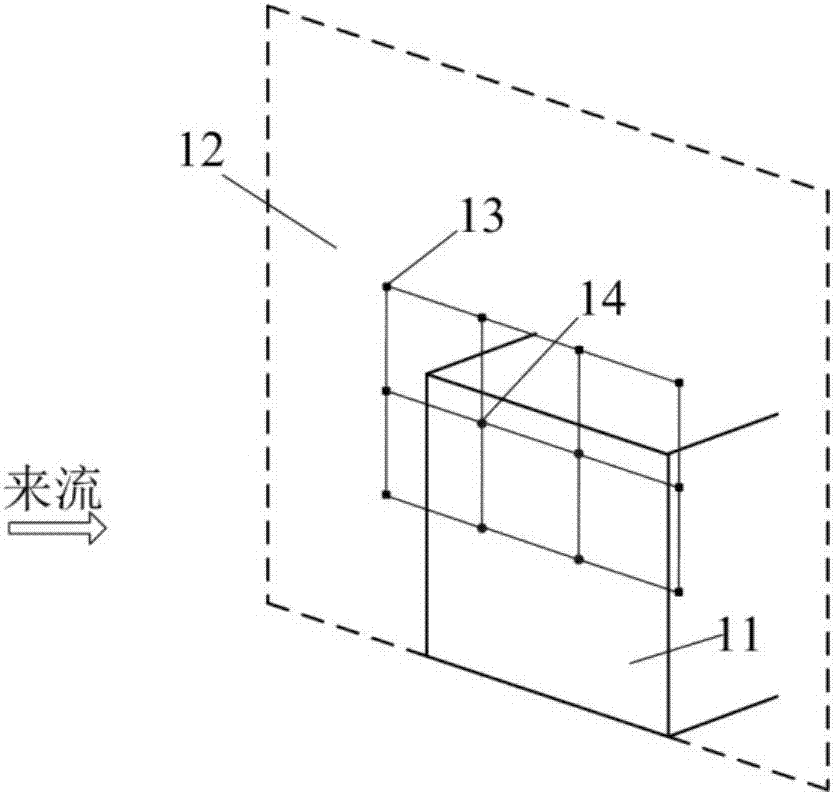 Target track tracking calculation method of wind-driven rain amount