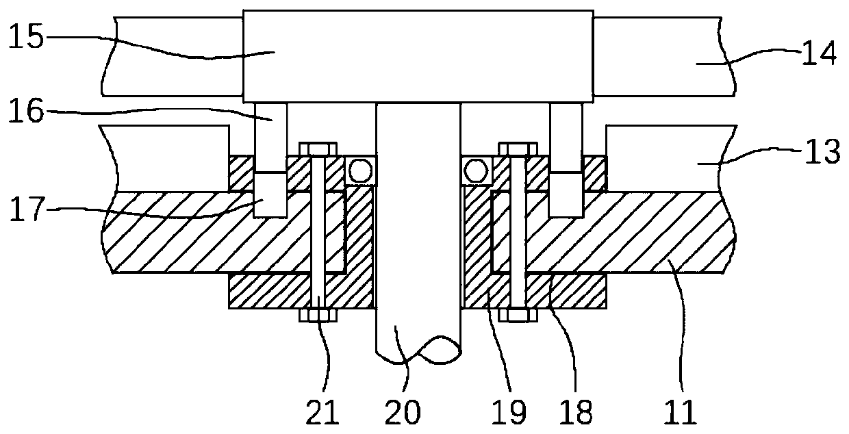 Dendrobium huoshanness and mel paste constipation-preventing health-care product and processing equipment thereof