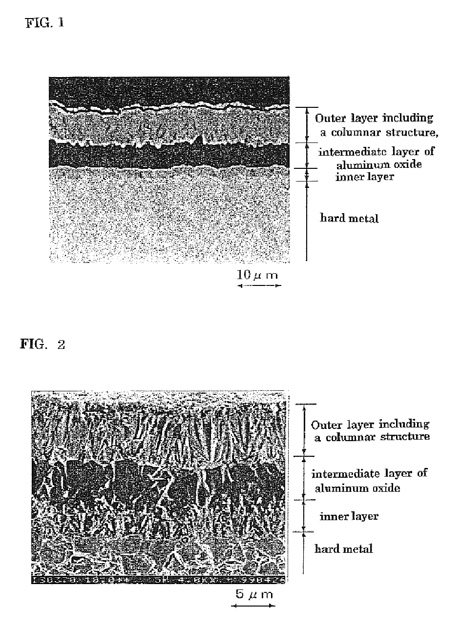 Coated hard alloy