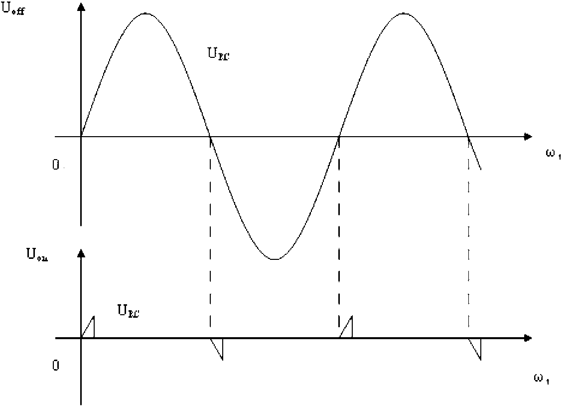 No-voltage-type electronic touch switch