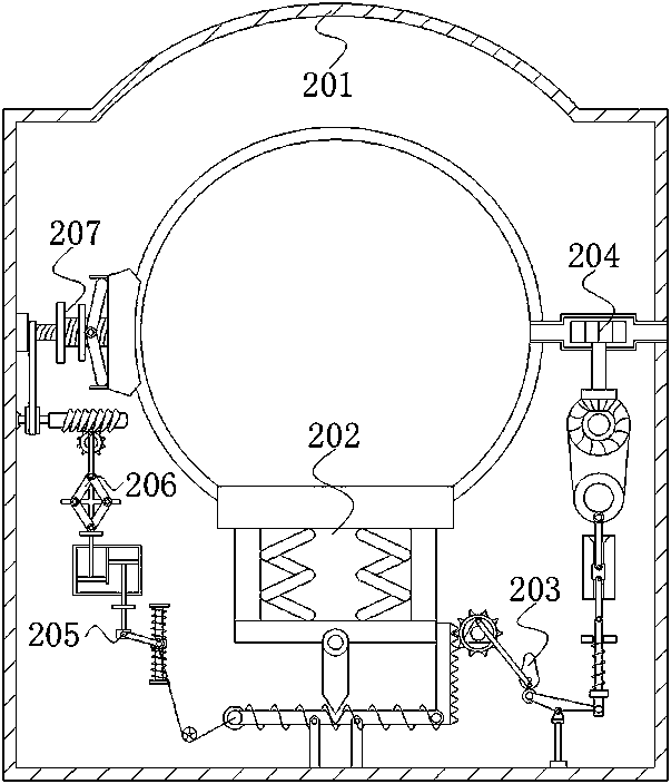 Bearing air seal device