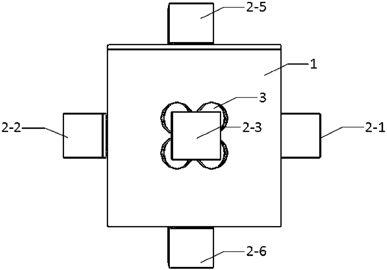 Stereoscopic coordinated type tethered subsatellite