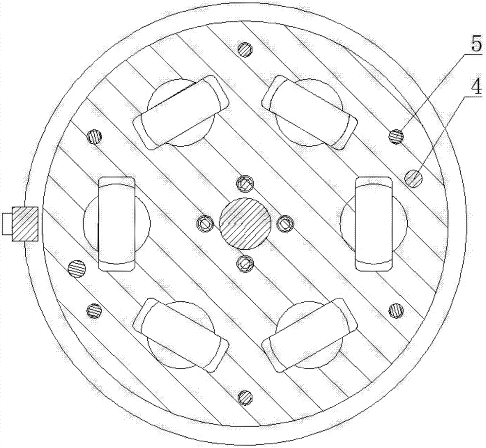 Machining fixture of irregularly-shaped straight slot and machining method