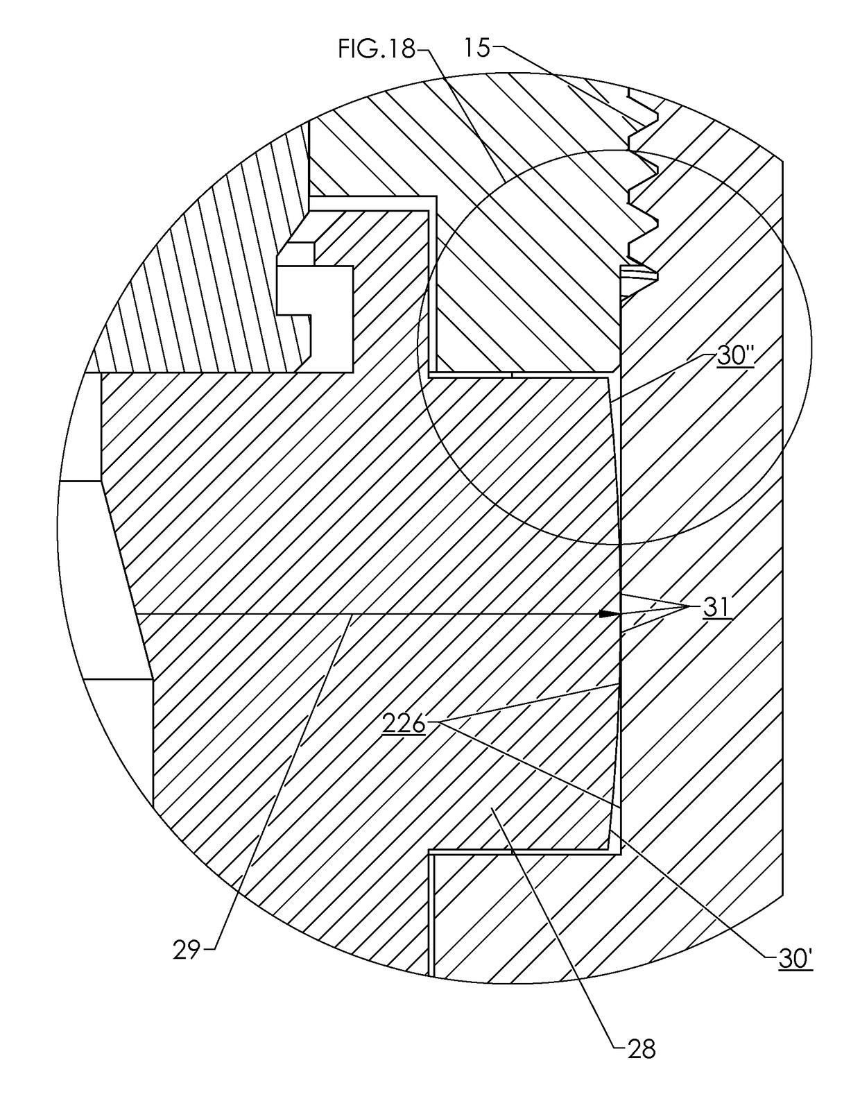 Firearm with locking lug bolt, and components thereof, for accurate field shooting