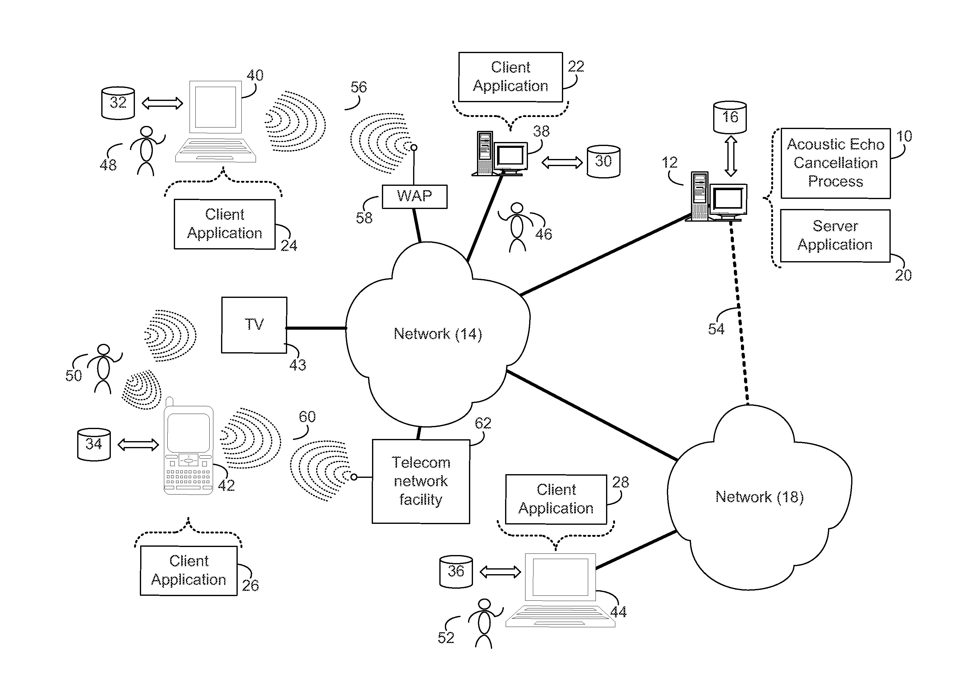 System and method for acoustic echo cancellation