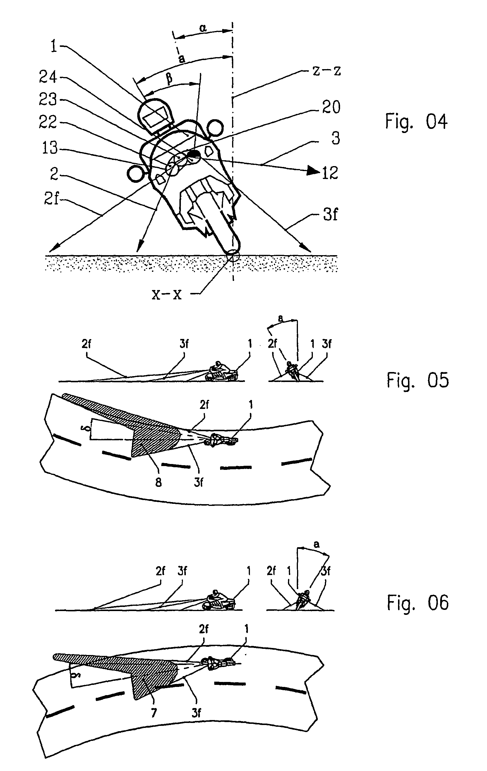 Headlight unit for single-track two-wheeled vehicles