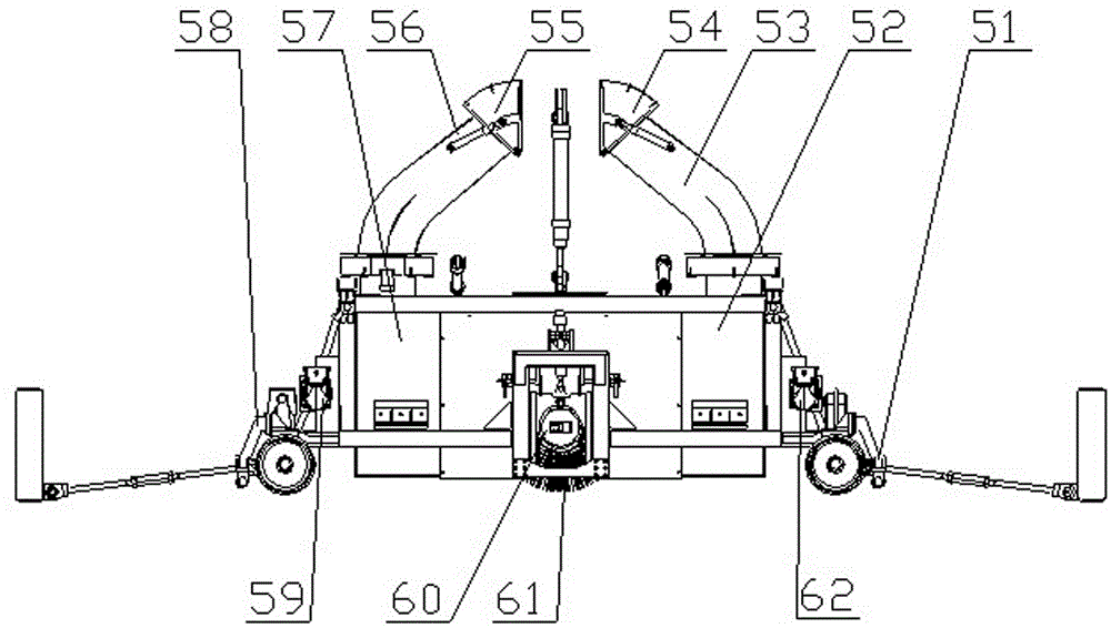 Rail snow remover