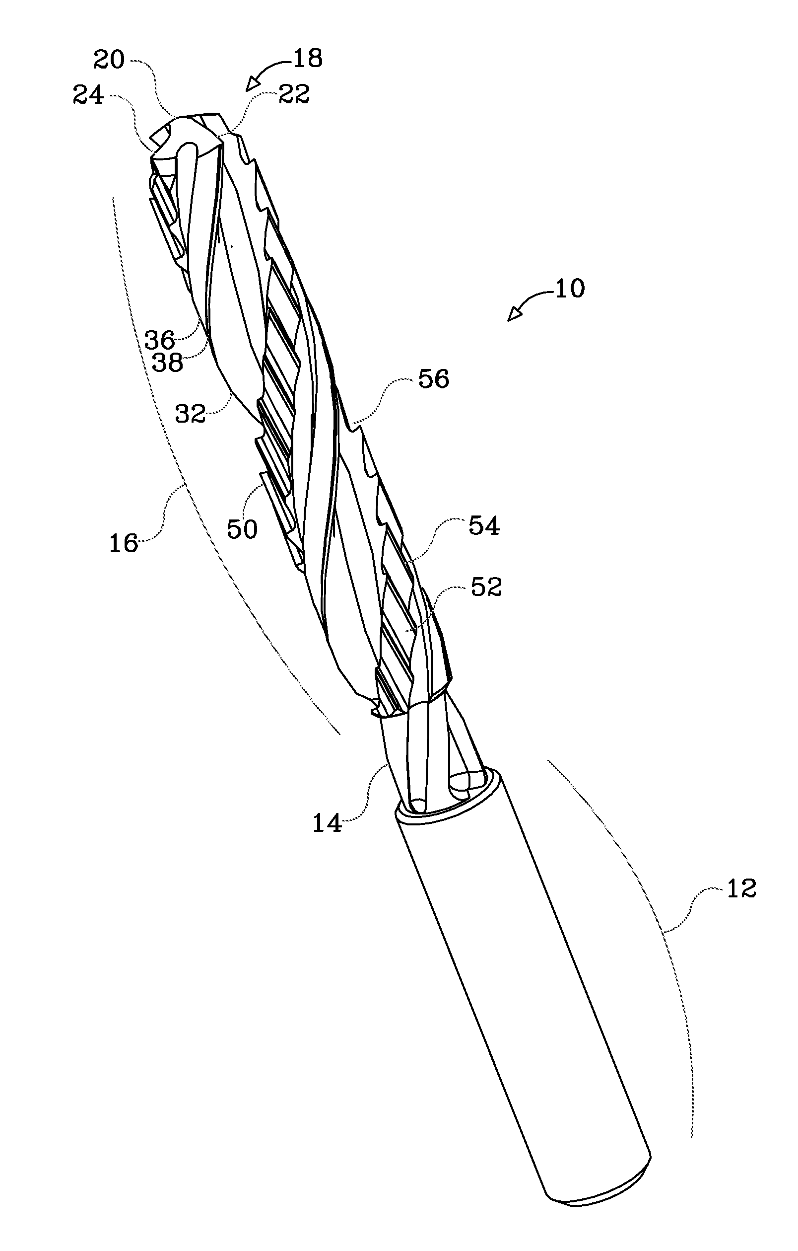 Combined drill and reamer tool