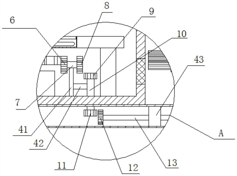 A dust-proof protection device for electrical equipment with efficient heat dissipation