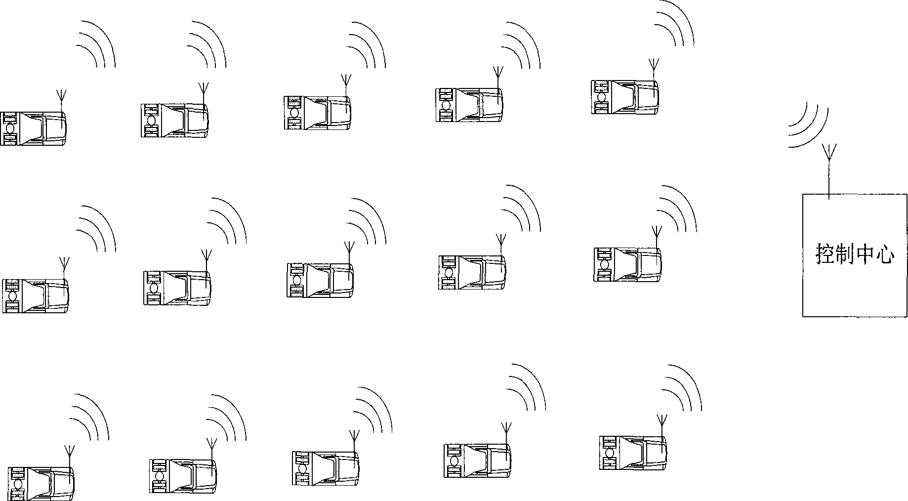 Wireless monitor system for automobile tire pressure and temperature