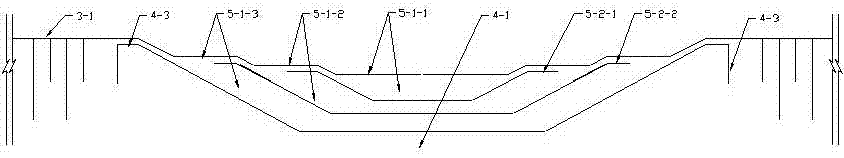 Multi-stage self-collapsing closed canal headworks