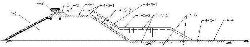 Multi-stage self-collapsing closed canal headworks