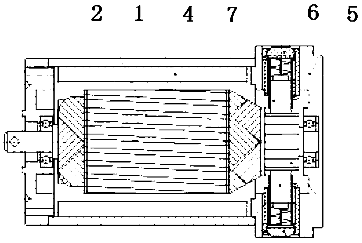 Motor with novel reversing structure