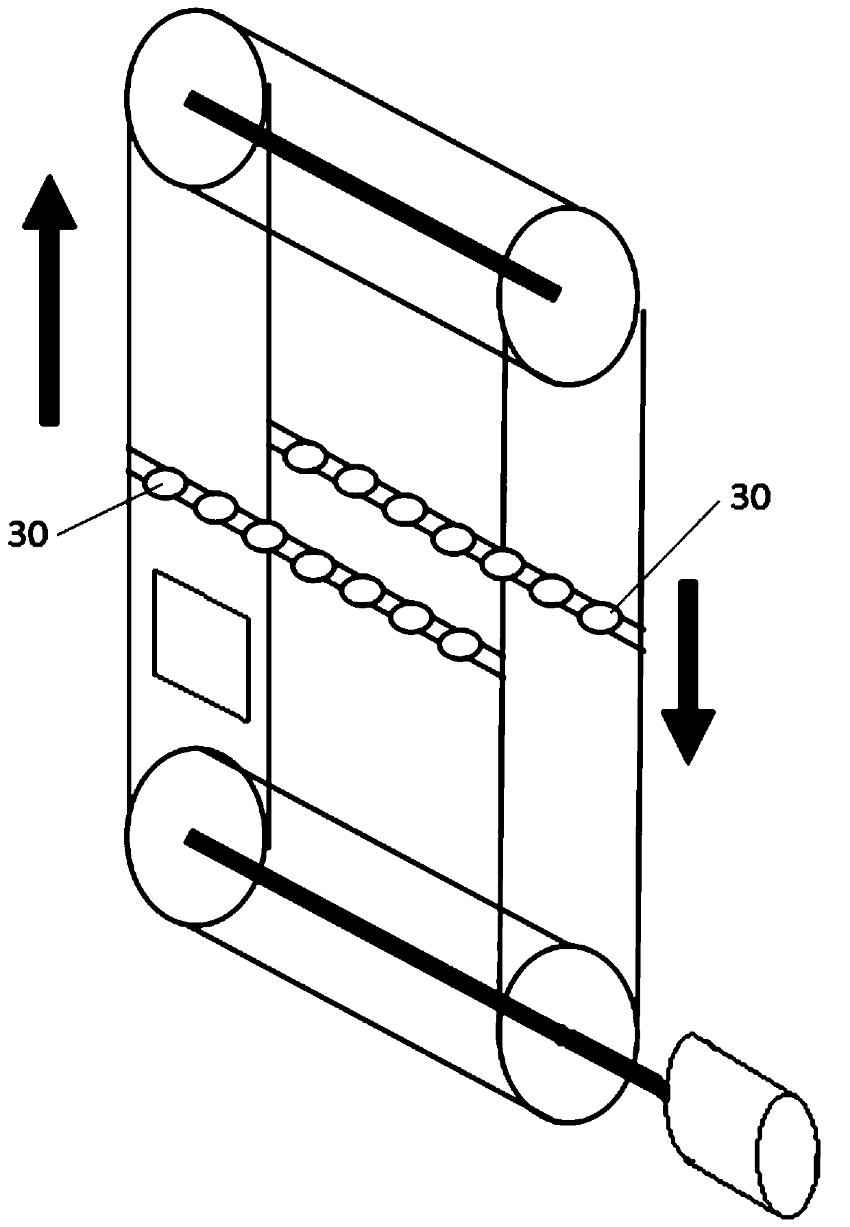 Transparent LED display device and naked eye 3D display device