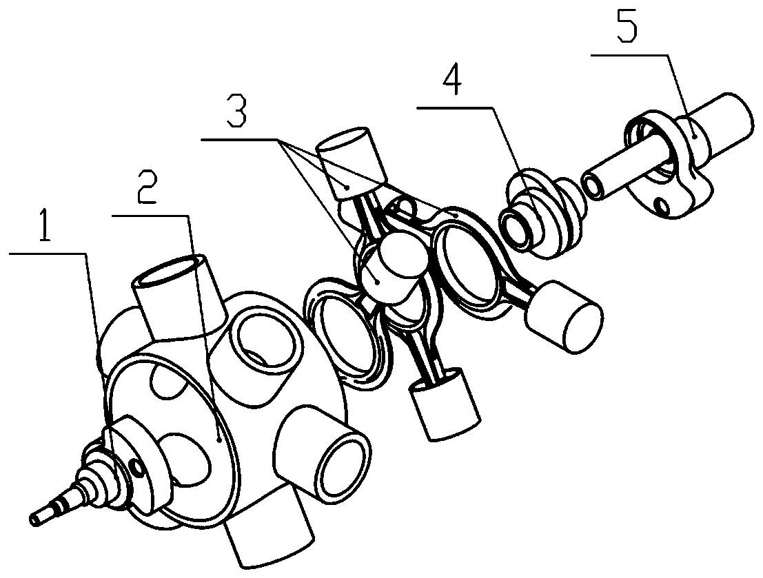 Cam coaxial sinusoidal motion mechanism and equipment adopting cam coaxial sinusoidal motion mechanism