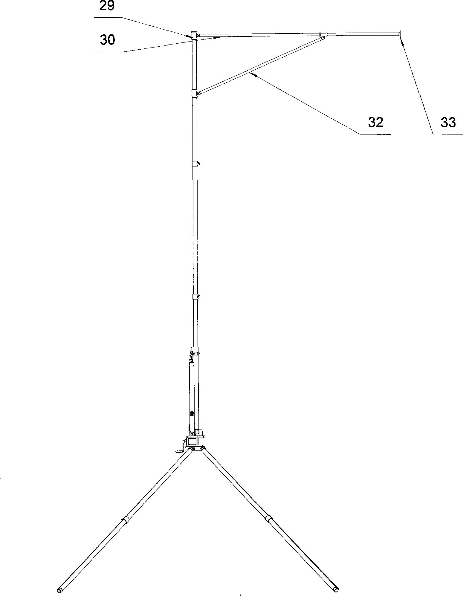 Portable manual multi-angle observation frame