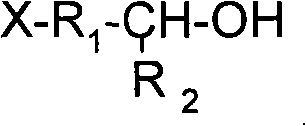 Acyclic lithium alkylide evocating agent with hydroxylic protected by silane, preparation thereof and application thereof