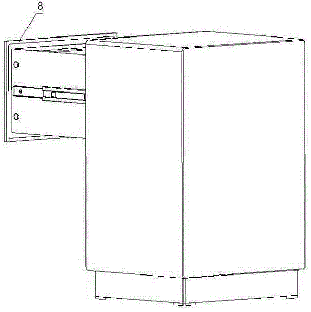 Drawer type safe box