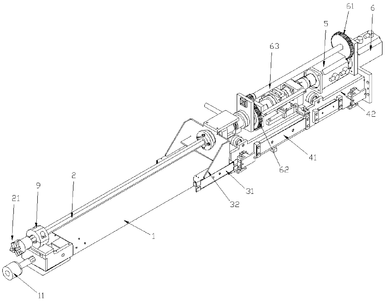 Rock drilling jackhammer