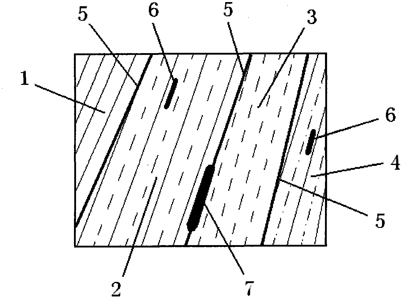 A group of compound fluorescent materials and a preparation method thereof