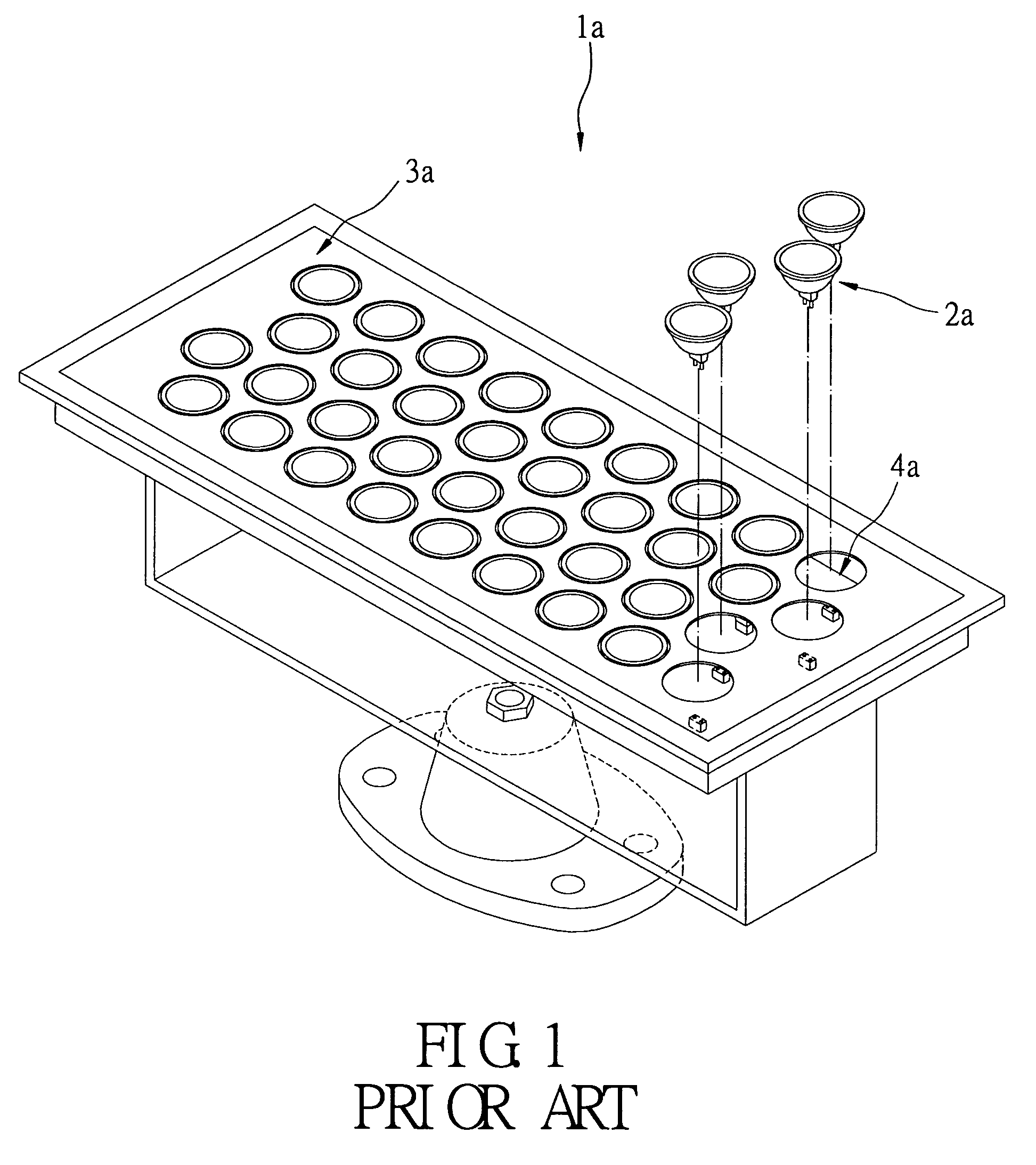 Modular illumination device with adjustable lighting angles