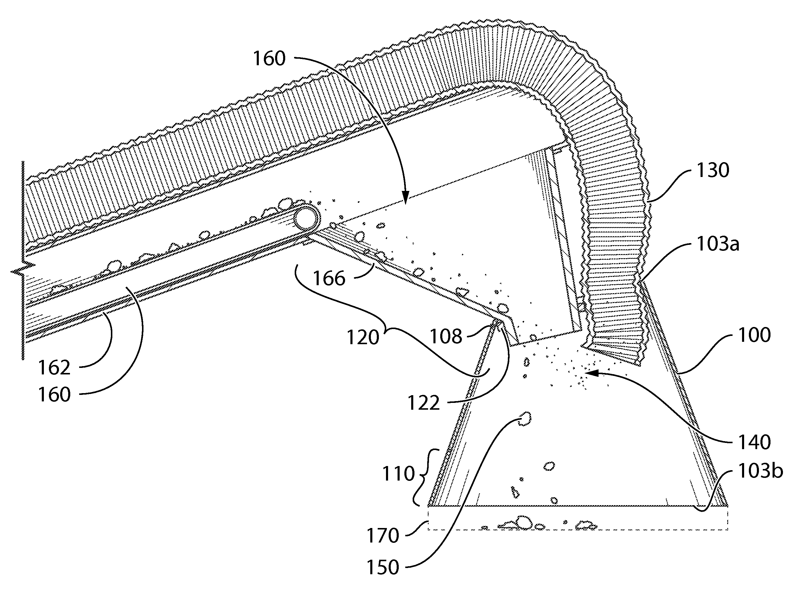 Nose Cone for Dust Control